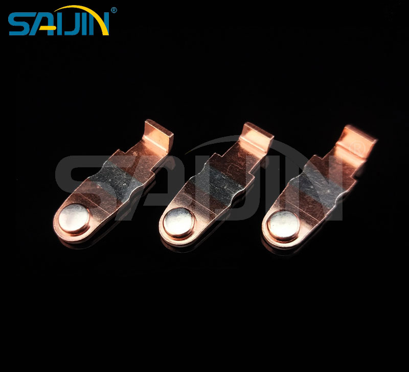 廠家直銷紫銅復(fù)銀鉚銀點(diǎn)跳板沖壓件貴金屬制品 
